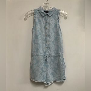Juicy couture kids chambray romper